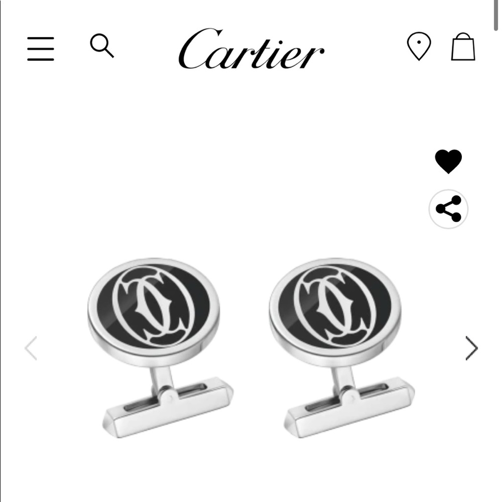Cartier cuff links